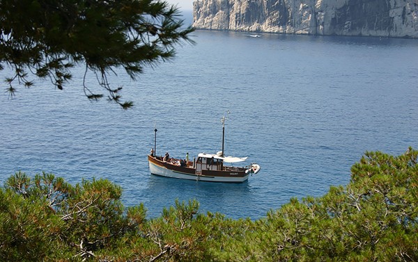 balade en mer et calanques