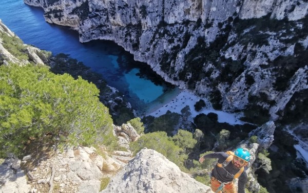 Via Ferrata in En Vau calanques near Cassis