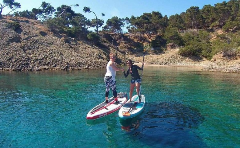 Stand up paddle in la Ciotat calanques