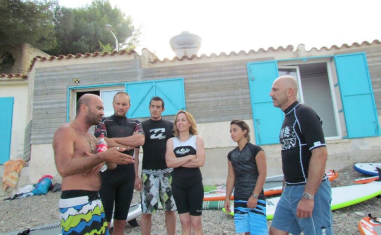 Introduction to paddle in Marseille