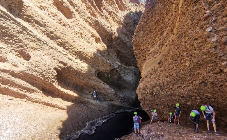 Via cordata au Trou souffleur de La Ciotat